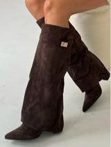 Solara | Women’s Knee-High Flared Boots
