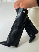 Solara | Women’s Knee-High Flared Boots