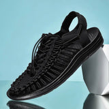 Solviero | Men’s Summer Woven Sandals