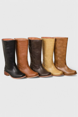 Lyra | Women’s Knee-High Stacked Heel Boots