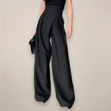 Stelina | Women’s High-Waisted Wide Leg Trousers
