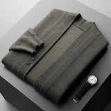 Valmeea | Men’s Hand-Knit Virgin Wool Cardigan