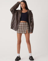 Sybil | Women’s Loose Leather Jacket