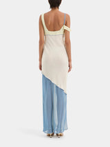 Elaiza | Women’s Asymmetric Pastel Maxi Dress