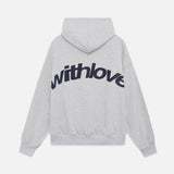With Love Sign Hoodie – Unisex Printed Pullover Hoodie