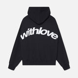 With Love Sign Hoodie – Unisex Printed Pullover Hoodie