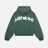 With Love Sign Hoodie – Unisex Printed Pullover Hoodie