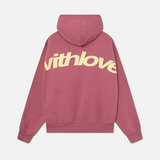 With Love Sign Hoodie – Unisex Printed Pullover Hoodie