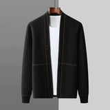 Valmeea | Men’s Hand-Knit Virgin Wool Cardigan