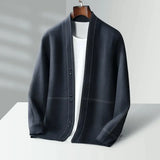 Valmeea | Men’s Hand-Knit Virgin Wool Cardigan
