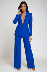 Virella | Women’s Tailored Blazer & Wide-Leg Trouser Set