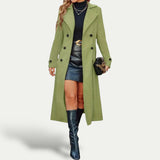 Norielle | Women’s Double-Breasted Longline Coat