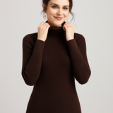 Arleena | Women’s Slim Fit Ribbed Turtleneck Sweater