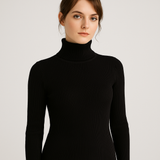 Arleena | Women’s Slim Fit Ribbed Turtleneck Sweater