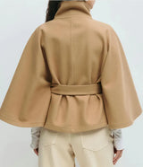 Norella | Women’s Funnel Neck Cape Coat