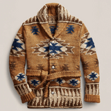 Wyatt | Handcrafted Western Shawl Cardigan
