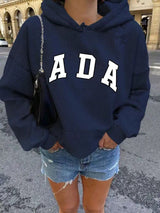 ADA Oversized Hoodie | Women’s Casual Pullover Hoodie