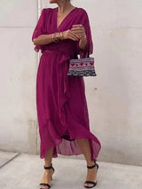 Pinty | Women’s Silk Muslin Flowing Dress