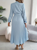 Rae | Women’s Chic Pleated Midi Dress