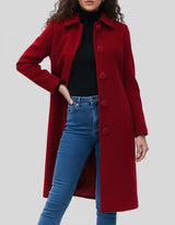 Eliera | Women’s Fit and Flare Button-Front Jacket
