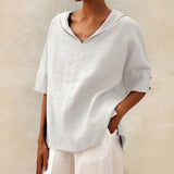 Lemie | Women’s V-Neck Casual Shirt