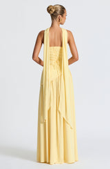 Lovie | Women’s Strapless Asymmetric Maxi Dress