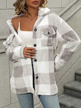 Rosina | Women’s Plaid Fleece Jacket