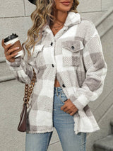 Rosina | Women’s Plaid Fleece Jacket