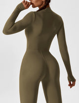 Aurex | Women’s Sculpting Zip Jumpsuit