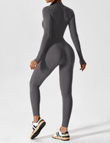 Aurex | Women’s Sculpting Zip Jumpsuit