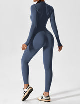 Aurex | Women’s Sculpting Zip Jumpsuit